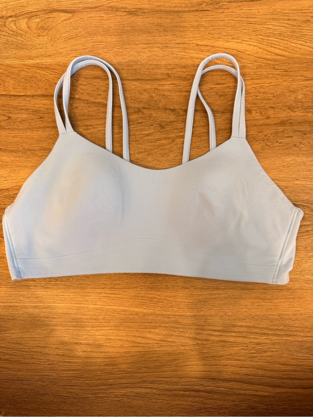 Lululemon Sinatra Blue Women's Like A Cloud Bra Size 8